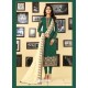 Dark Green Georgette Designer Embroidered Churidar Suit