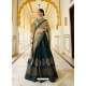 Sea Green And Teal Silk Embroidered Designer Lehenga Choli