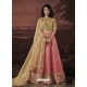 Pink Fancy Heavy Embroidered Jacquard Designer Lehenga Choli