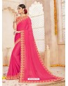 Rani Alfino Chiffon Designer Saree