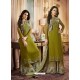 Mehendi Georgette Designer Palazzo Suit