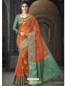 Rusty Kota Silk Designer Jaquard Work Saree