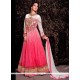 Refreshing Pink Shaded Net Anarkali Suit