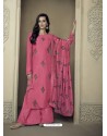 Rani Upada Silk Thread Embroidered Palazzo Suit