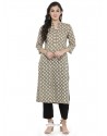 Multi Colour Cotton Printed Kurti