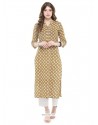 Pretty Multi Colour Cotton Printed Kurti