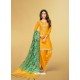 Yellow Pure Jaam Silk Embroidered Patiala Suit