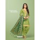 Green Pure Jaam Silk Embroidered Patiala Suit