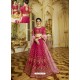 Rani Sparkle Silk Heavy Embroidered Designer Lehenga Choli