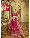 Rani Sparkle Silk Heavy Embroidered Designer Lehenga Choli