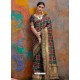 Black Kaushalya Silk Jacquard Work Designer Saree