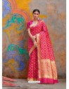 Rani Kaushalya Silk Jacquard Work Designer Saree