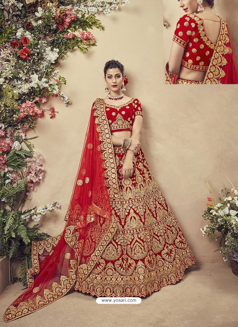 Bridal Bollywood Indian Wedding Velvet Lehenga Choli Party Ethnic Lengha  Choli | eBay