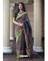 Multi Colour Banarasi Silk Weaving Patola Silk Designer Saree