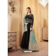 Black Georgette Embroidered Zari Worked Anarkali Suit