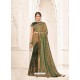 Multi Colour Two Tone Silk Embroidered Designer Saree