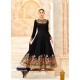 Black Pure Georgette Designer Anarkali Suit