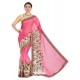 Light Pink Chiffon Saree