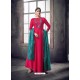 Rani Muslin Embroidered Floor Length Suit