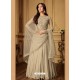 Taupe Net Designer Anarkali Suit