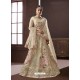 Latest Off White Organza Silk Embroidered Designer Lehenga Choli