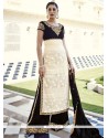 Nargis Fakhri Black And Cream Net Palazzo Salwar Suit