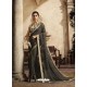 Carbon Art Silk Embroidery Party Wear Saree