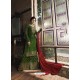 Dark Green Satin Georgette Embroidered Designer Sarara Suit