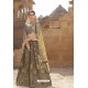 Multi Colour Raw Silk Heavy Embroidered Designer Bridal Lehenga Choli