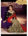 Red And Black Weight Less Designer Saree