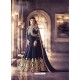 Navy Blue Georgette Embroidered Designer Anarkali Suit