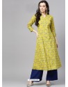 Corn Cotton Printed Readymade Kurti