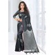 Carbon Silk Designer Saree