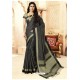 Black Silk Weaving Worked Saree