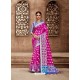 Rani Kanjivaram Silk Zari Worked Designer Saree