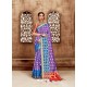 Lavender Kanjivaram Silk Zari Worked Designer Saree