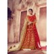 Magical Red Silk Zari Heavy Embroidered Bridal Lehenga Choli
