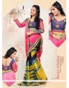 Alluring Multicolor Weight Less Casual Saree