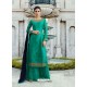 Trendy Sea Green Designer Embroidered Salwar Suit