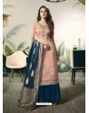 Trendy Pink Designer Embroidered Salwar Suit