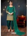 Ravishing Green Designer Embroidered Salwar Suit