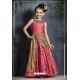 Stylish Rani Party Wear Gown for Girls