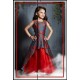 Awesome Red Party Wear Gown for Girls