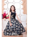 Stylish Blue Party Wear Gown for Girls