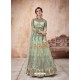 Fabulous Sea Green Designer Anarkali Suit