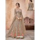 Ravishing Brown Designer Anarkali Suit