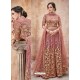 Marvellous Pink Designer Anarkali Suit