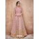 Stylish Pink Designer Anarkali Suit