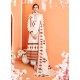 Scintillating Off White Embroidered Palazzo Salwar Suit