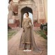 Awesome Grey Designer Anarkali Suit